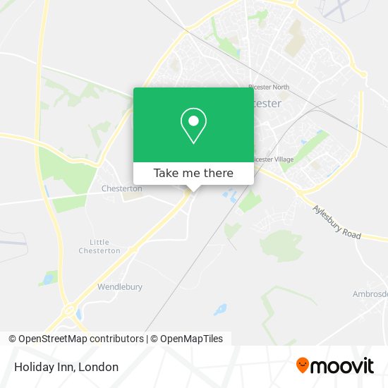 Holiday Inn map