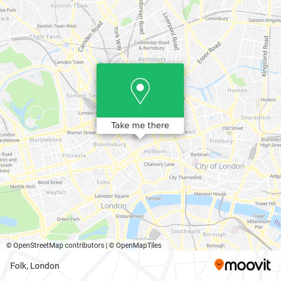Folk map