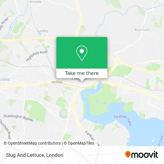 Slug And Lettuce map