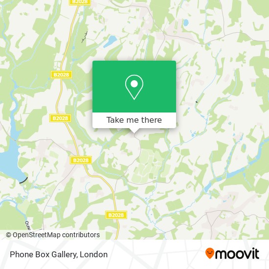 Phone Box Gallery map