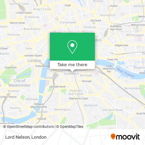 Lord Nelson map