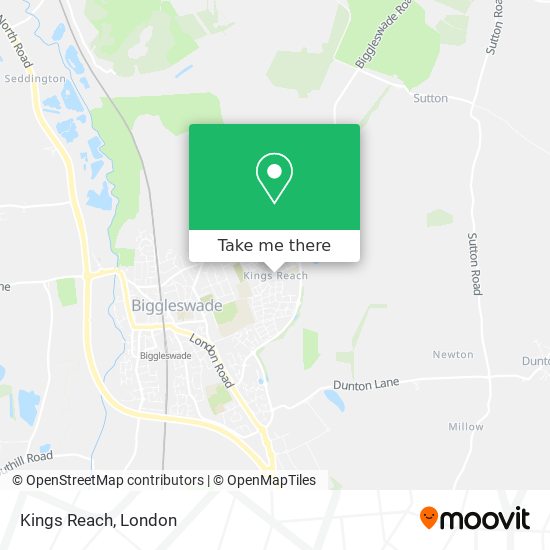 Kings Reach map