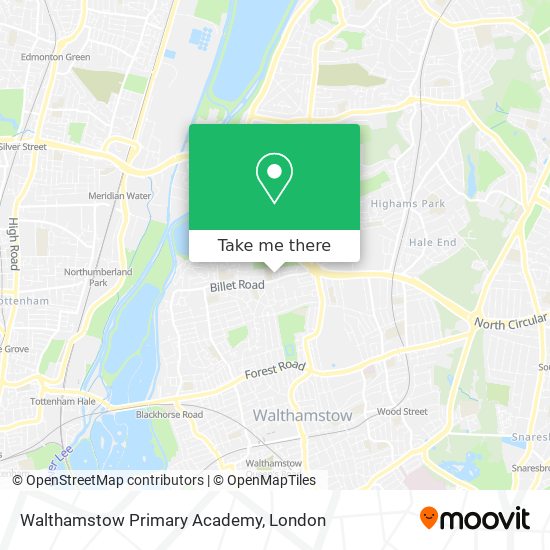 Walthamstow Primary Academy map