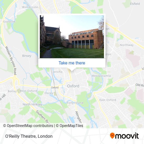 O'Reilly Theatre map