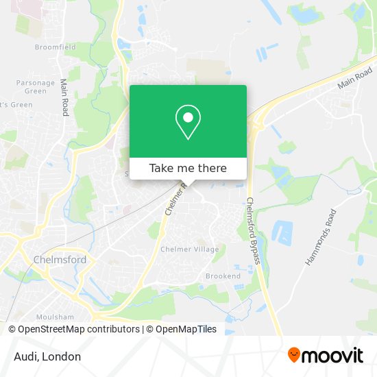 Audi map