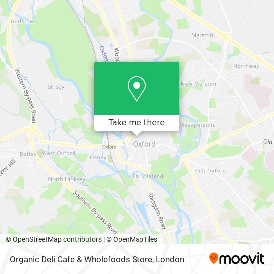 Organic Deli Cafe & Wholefoods Store map