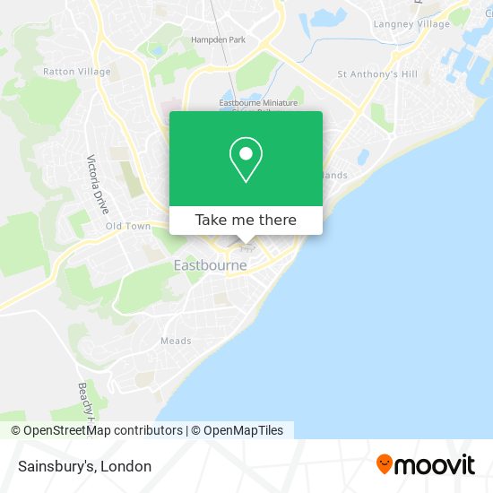 Sainsbury's map