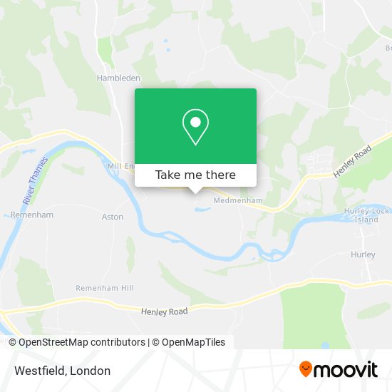 Westfield map