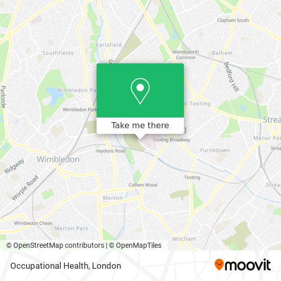 Occupational Health map
