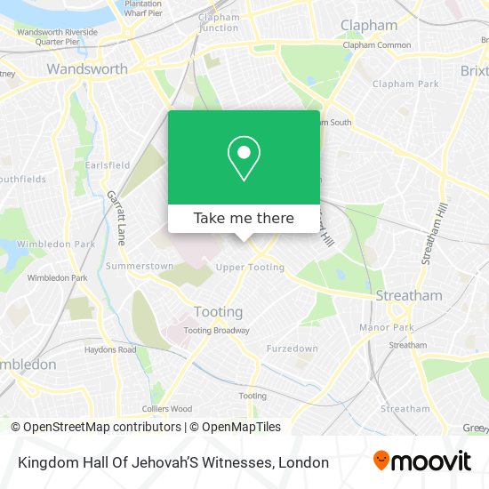 Kingdom Hall Of Jehovah’S Witnesses map