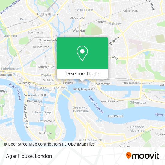 Agar House map