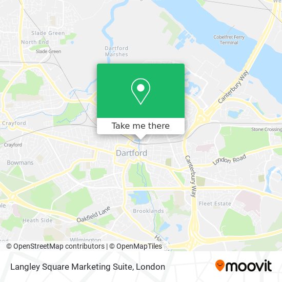 Langley Square Marketing Suite map