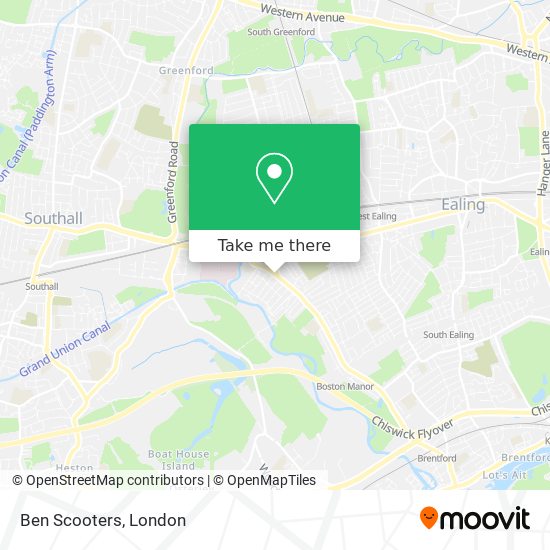 Ben Scooters map