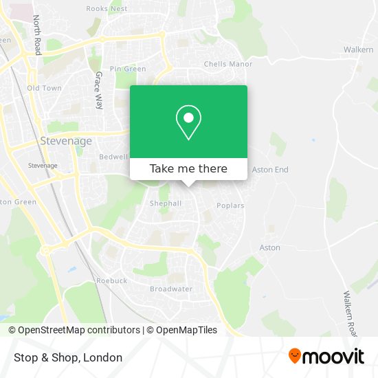 Stop & Shop map