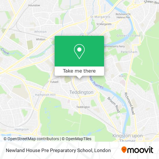 Newland House Pre Preparatory School map