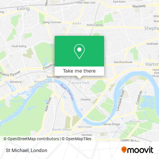 St Michael map