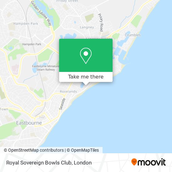 Royal Sovereign Bowls Club map