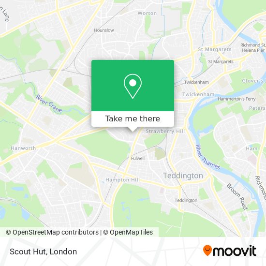 Scout Hut map