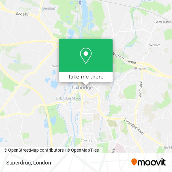 Superdrug map