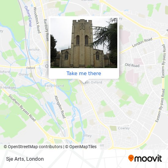 Sje Arts map