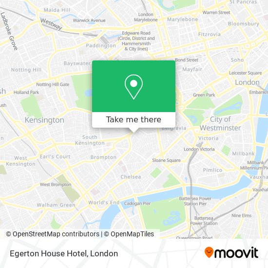 Egerton House Hotel map