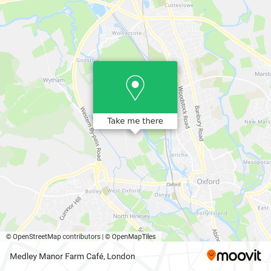Medley Manor Farm Café map
