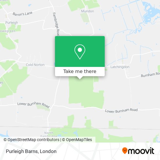 Purleigh Barns map