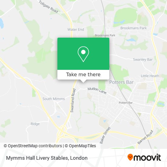 Mymms Hall Livery Stables map