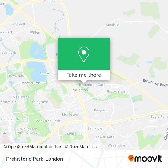 Prehistoric Park map