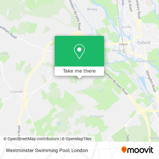 Westminster Swimming Pool map