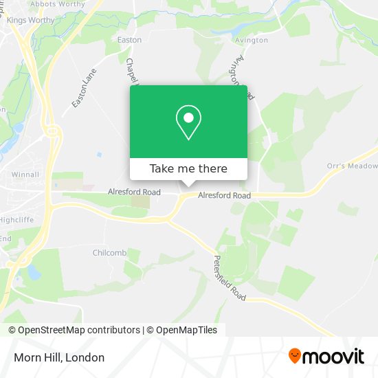 Morn Hill map