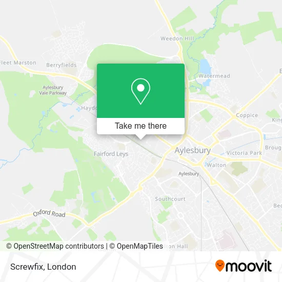 Screwfix map