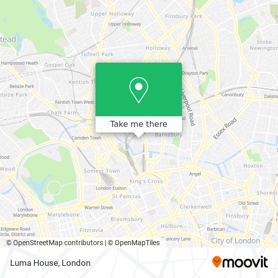 Luma House map