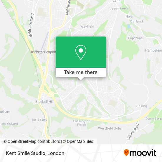Kent Smile Studio map