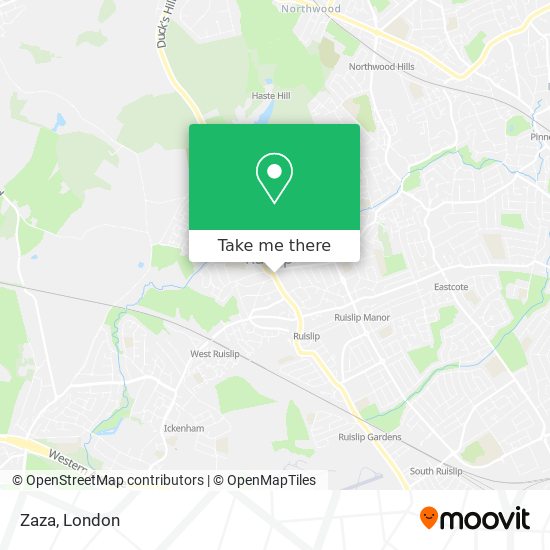 Zaza map