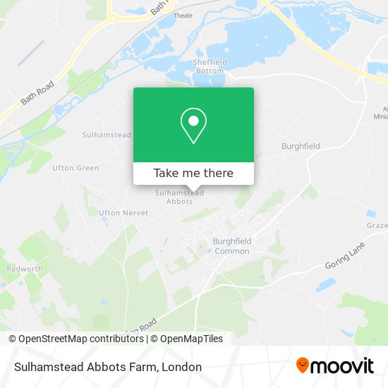 Sulhamstead Abbots Farm map