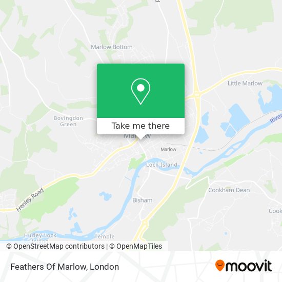 Feathers Of Marlow map