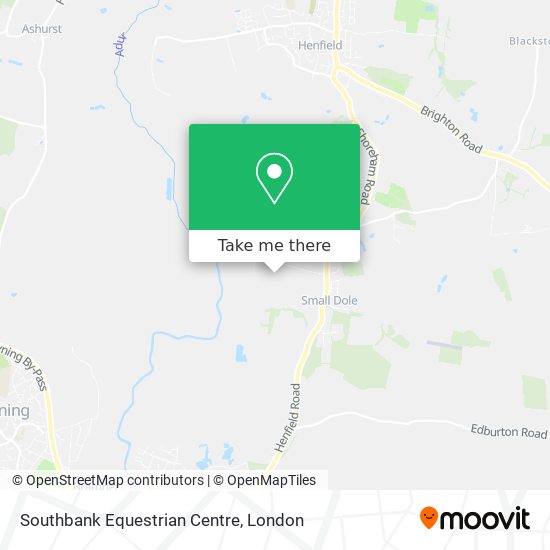 Southbank Equestrian Centre map
