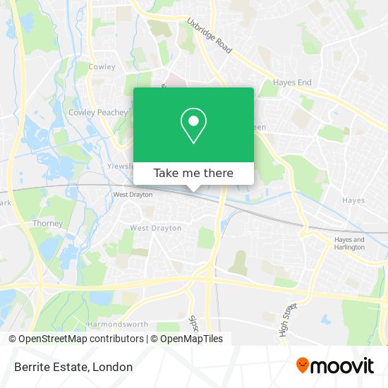 Berrite Estate map