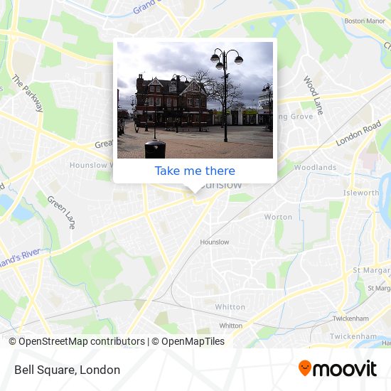 Bell Square map