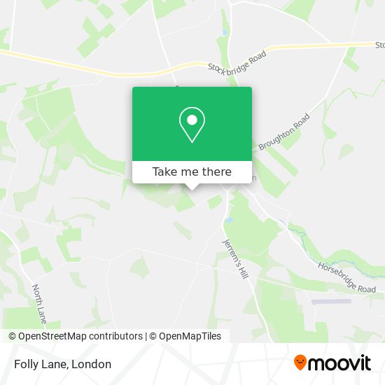 Folly Lane map