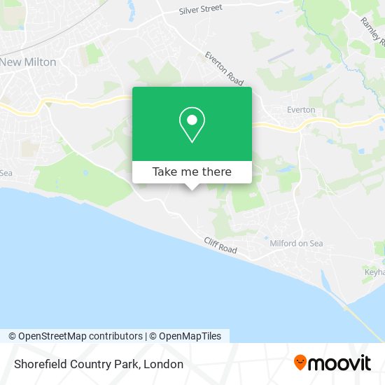 Shorefield Country Park map