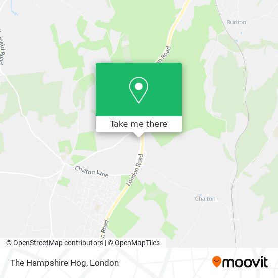 The Hampshire Hog map