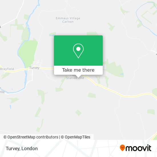 Turvey map