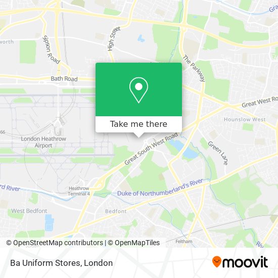 Ba Uniform Stores map