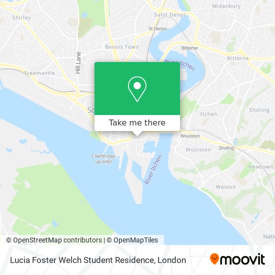 Lucia Foster Welch Student Residence map