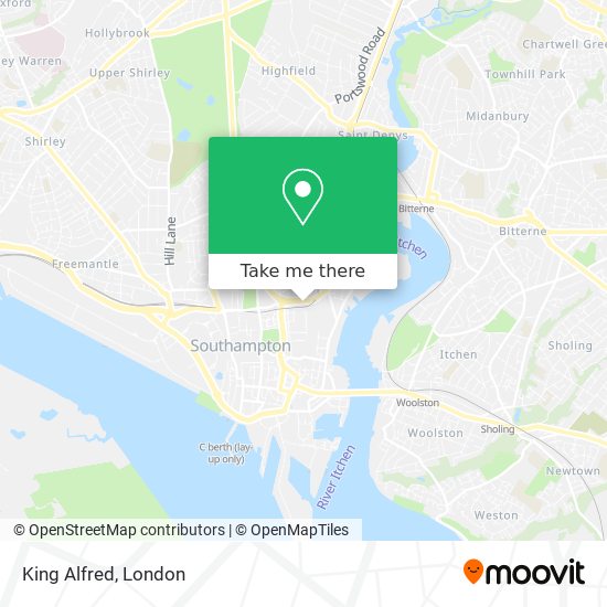 King Alfred map