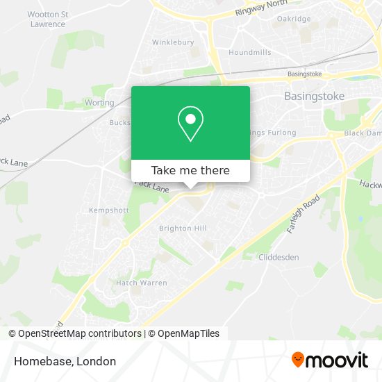 Homebase map