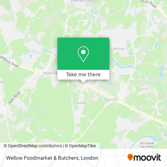 Wellow Foodmarket & Butchers map