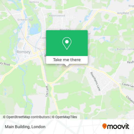Main Building map